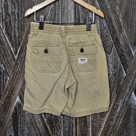 Oshkosh B'gosh Tan Cargo‎ Shorts 5T - Picture 2 of 6